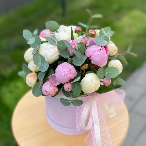 Flower box “Piwonia”